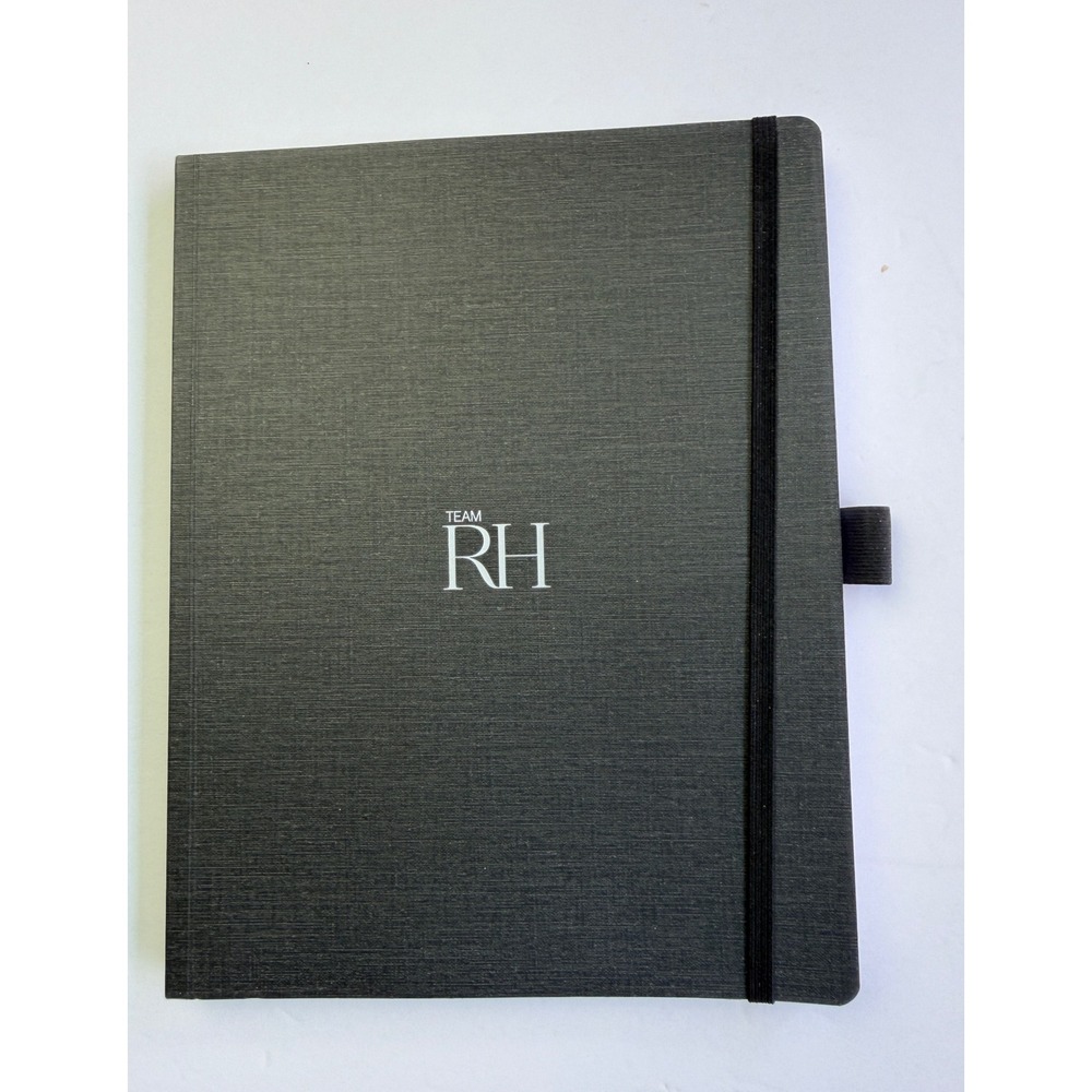 Team RH Restoration Hardware Lined Notebook 9x7 USED
